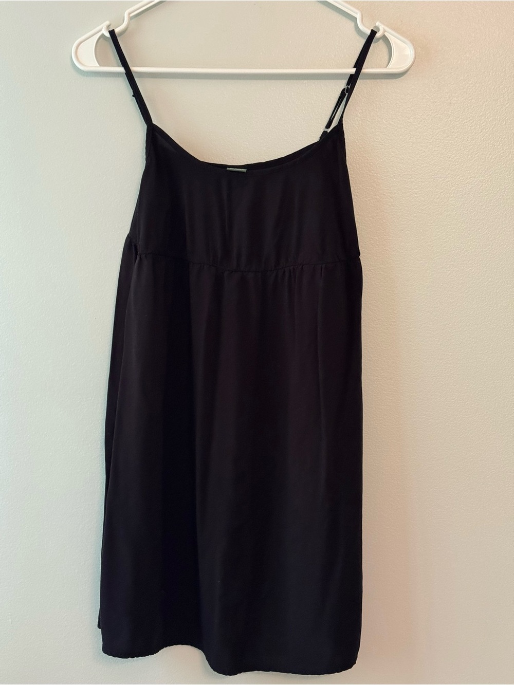 wild fable Black Mini Slip Dress with Spaghetti Straps